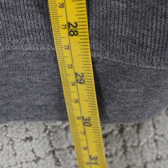 Cutter & Buck Sweater Mens 2XL Gray Solid Half Zip Long Sleeve Lightweight - Picture 8 of 8